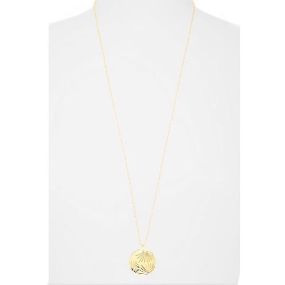 Gorjana Azul Coin Pendant Necklace - Picture 3 of 10